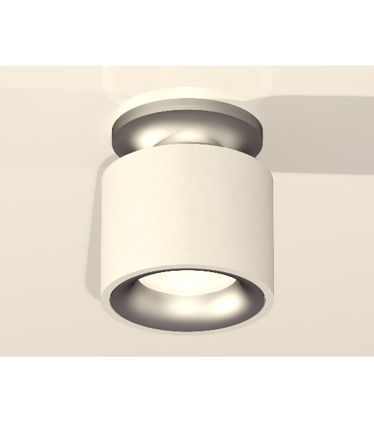 Светильник Ambrella Light XS7510101 SWH/MCH белый песок/хром матовый MR16 GU5.3 (N7928, C7510, N7013)