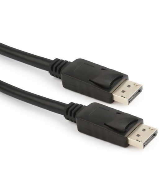 Кабель DisplayPort Gembird, 1.8м, 20M/20M, черный, экран, пакет