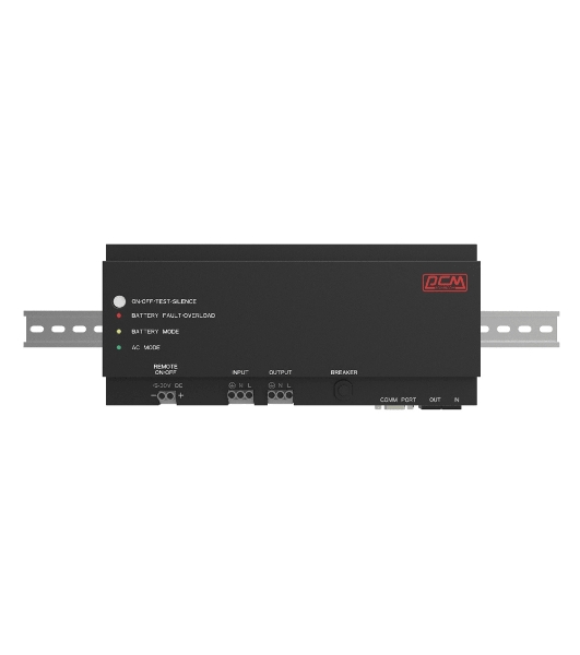Источник бесперебойного питания Powercom DRU 850VA/510W, DIN Rail, 230V, RS-232, 2 year warranty (1114019)