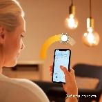 Лампа светодиодная филаментная Gauss Smart Home DIM E27 Diamond Golden 7 Вт 1/40, фото8