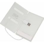 Контейнер для HDD AgeStar Внешний корпус 2.5' SATA HDD/SSD AgeStar SUBCP1 (WHITE) USB 2.0, пластик, белый, безвинтовая конструкция, фото 1