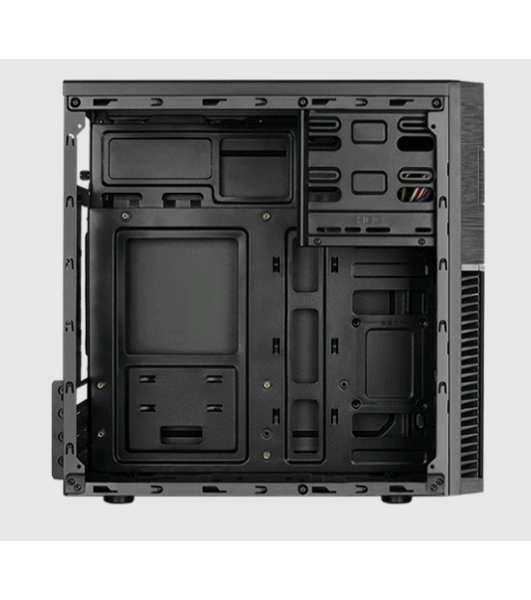 Компьютерный корпус Aerocool/Formula Cs-105, mATX, без БП, 187x361x355мм (ШxГxВ), USB 3.0 x1, USB 2.0 x1, металл 0,5мм, 120-мм вентилятор в комплекте, черный