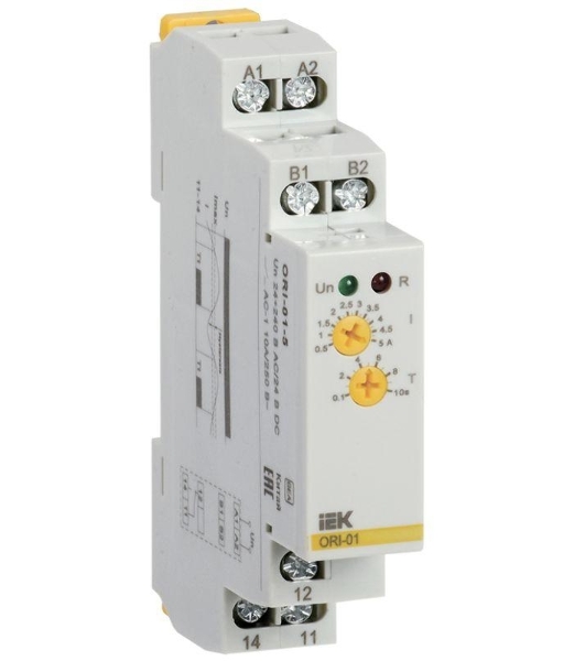 Реле тока ORI 0.5-5А 24-240В AC/24В DC IEK ORI-01-5