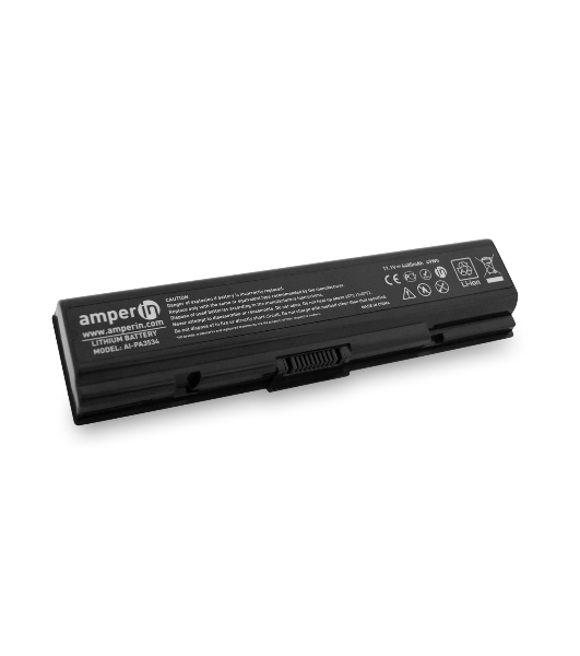 Аккумуляторная батарея Amperin для ноутбука Toshiba A200 A215 A300 11.1v 4400mAh