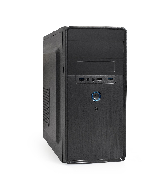 Компьютерный корпус Minitower ExeGate EX286429RUS BA-309U2 (mATX, без БП, 1хUSB+2хUSB 3.0, HD аудио, черный)