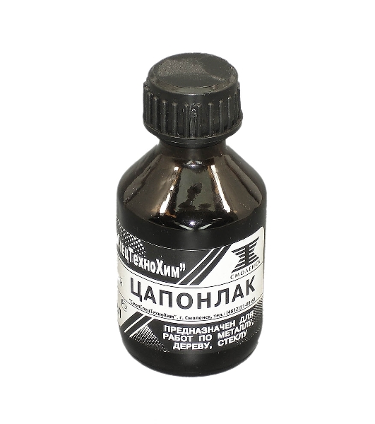 Цапон лак черный, флакон 22 мл