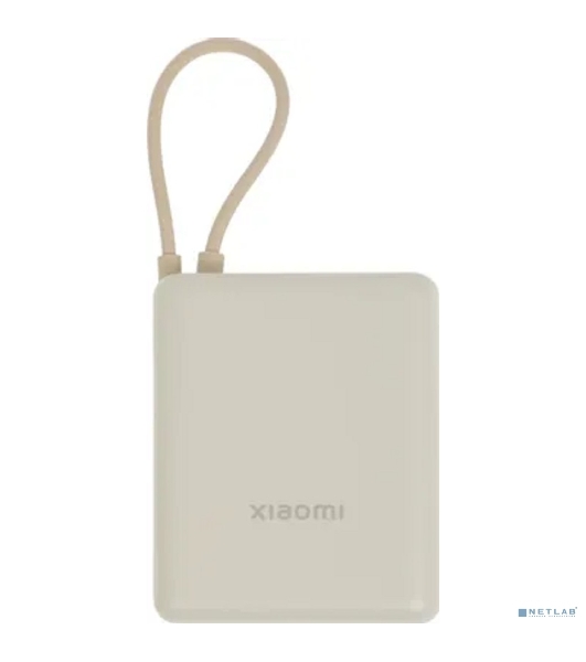 Портативный аккумулятор Xiaomi BHR9333GL 10000mAh PD 33W 3A USB-A/USB-C бежевый