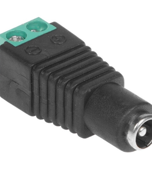Разъем DC гнездо питания с клеммной колодкой, под винт Adapter-HM