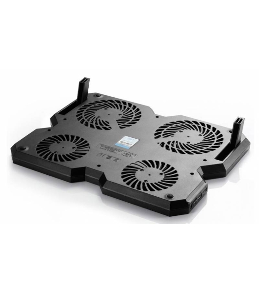 Подставка для ноутбука Deepcool MULTI CORE X6 15.6' 380x295x24мм 24dB 2xUSB 900g Fan-control черный