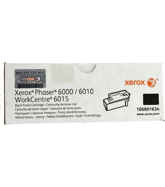 Картридж лазерный Xerox 106R01634 черный для Xerox Ph 6000/6010N/WC 6015 (2000 стр.)(Channels)