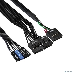 Компьютерный корпус Minitower ExeGate EX291142RUS BAA-105-01-AAA450 (mATX, БП AAA450 с вент. 8см, 2*USB, аудио, черный), фото4