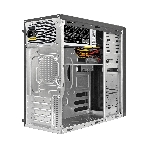 Компьютерный корпус Minitower ExeGate EX299311RUS MA-373X-UNS450 (mATX, БП UNS450 с вент. 12см, 2*USB, аудио, черный), фото5
