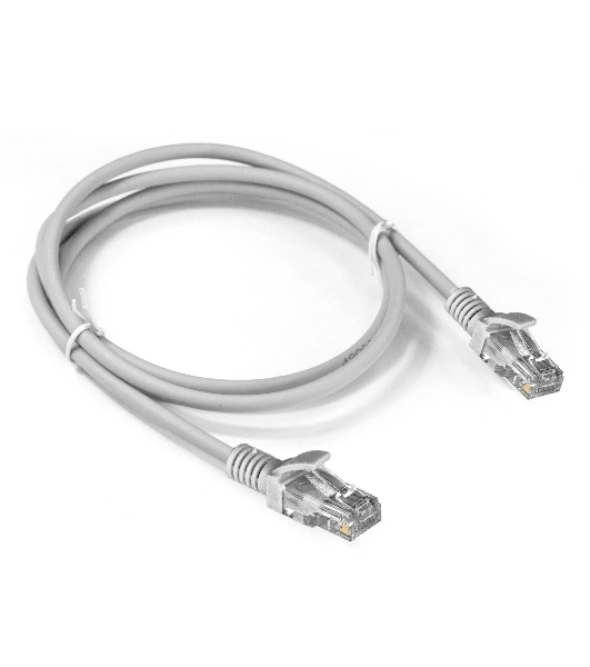 Патч-корд ExeGate EX286382RUS UTP-RJ45-RJ45-5e-1,5M-LSZH-GY, UTP, cat.5e, LSZH, 1.5м, серый