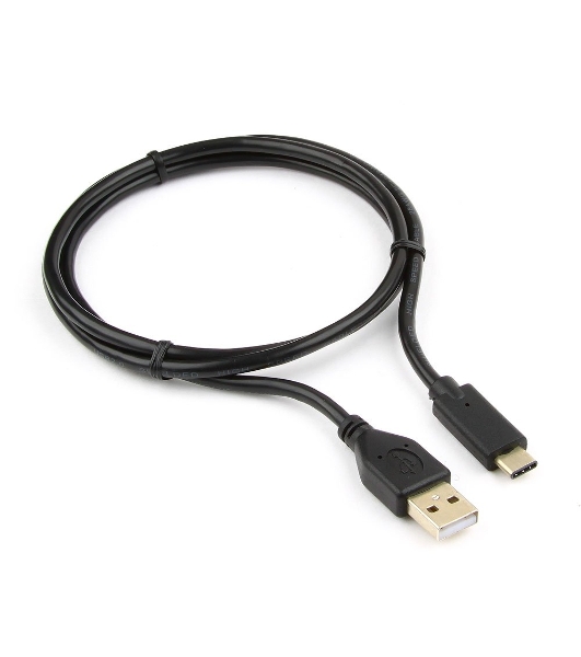 Кабель USB Cablexpert CCP-USB2-AMCM-1M, USB2.0 AM/USB3.1 Type-C, 1м, пакет