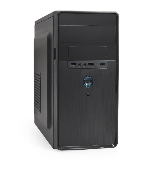 Компьютерный корпус Minitower ExeGate EX286429RUS BA-309U2 (mATX, без БП, 1хUSB+2хUSB 3.0, HD аудио, черный)