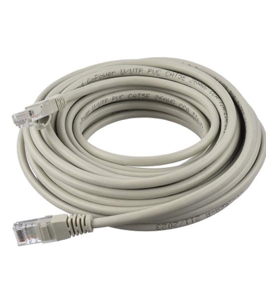 Кабель GoPower PATCH RJ-45(M)-RJ-45(M) 00-00029038 10M серый