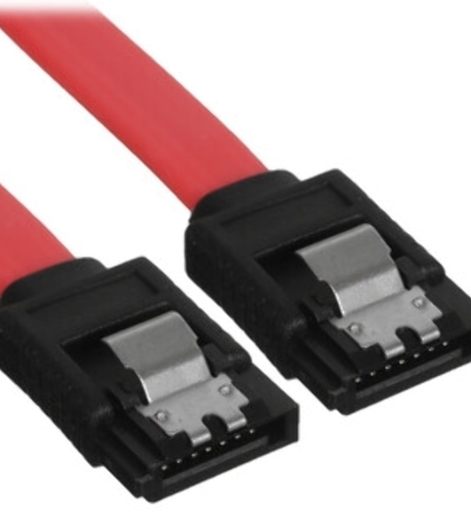 Кабель интерфейсный SATA Cablexpert CC-SATAM-DATA90-0.8M, 80 см, угловой разъем, 7pin/7pin, защелка, пакет