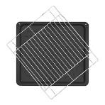 Плита электрическая Hansa FCEW54109 белый, конфорок 4 шт, духовка 65 л, 50 см x 85 см x 60 см, фото25