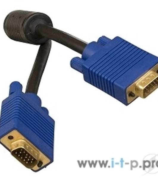 Кабель для монитора Defender SVGA HDDB15M M/M 1.8м BL BB340M-06