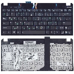 Клавиатура для ноутбука Asus Eee PC 1015 черная с рамкой, фото2
