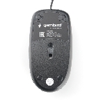 Мышь проводная Gembird MOP-200 черный, 1000 dpi, USB, кнопки - 3, фото5