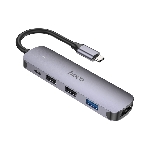 USB-концентратор Hoco HB27, USB Type-C, HDMI/PD/USB 3.0/USB 2.0, USB Type-C, фото10