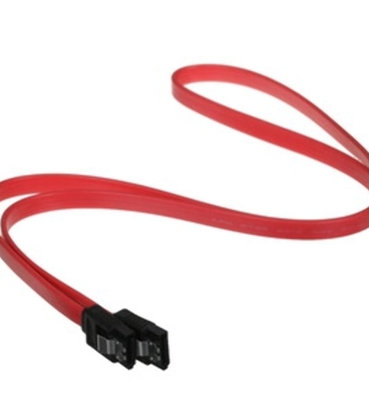 Кабель интерфейсный SATA Cablexpert CC-SATAM-DATA90-0.8M, 80 см, угловой разъем, 7pin/7pin, защелка, пакет
