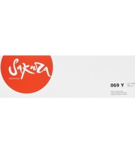 Картридж Sakura 069Y (5091C002) для Сanon, желтый, 1900к.