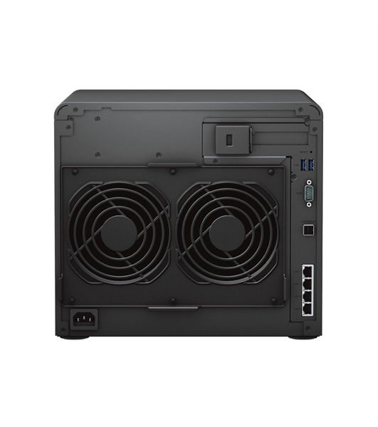 Сетевое хранилище Synology QC2.2GHz CPU/4Gb(up to 32Gb)/RAID 0,1,5,6,10/up to 12 SATA SSD/HDD (3.5' or 2.5') (up to 24 with 1xDX1222), 2xUSB3.0, 4xGbE(+1Expslot),iSCSI, 2xIPcam(upto40)/1xPS/3YW'
