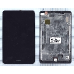 Модуль (матрица + тачскрин) для Acer Iconia Tab A1-841 A1-840 черный с рамкой, фото 1
