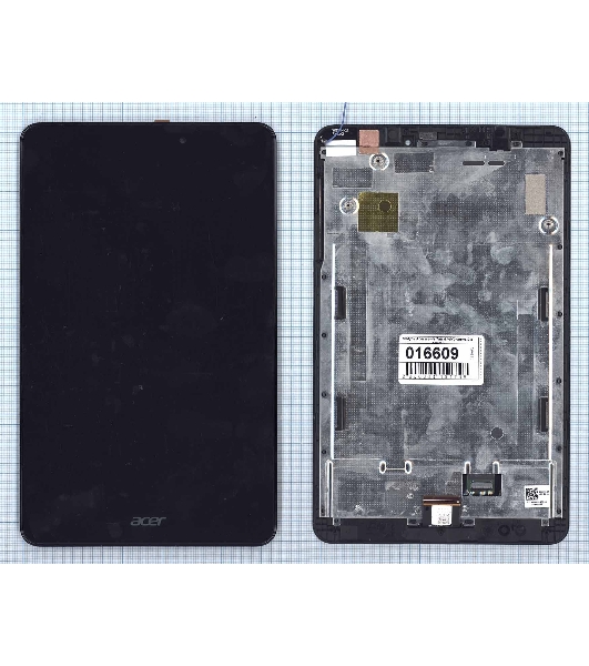 Модуль (матрица + тачскрин) для Acer Iconia Tab A1-841 A1-840 черный с рамкой