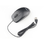 Мышь проводная Gembird MOP-200 черный, 1000 dpi, USB, кнопки - 3, фото4