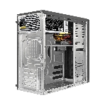 Компьютерный корпус Minitower ExeGate EX299312RUS MA-373X-UNS500 (mATX, БП UNS500 с вент. 12см, 2*USB, аудио, черный), фото5