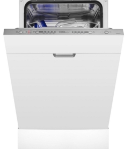Встраиваемая посудомоечная машина HOMSAIR DW44L-2, серебристый, 44.8 см, 9 компл., 49 дБ, класс A++
