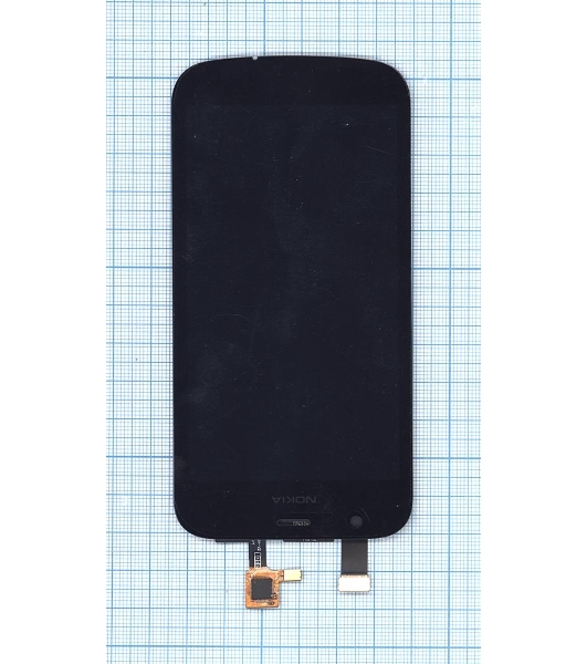Дисплей для Nokia 1, черный