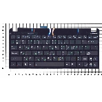 Клавиатура для ноутбука Asus Eee PC 1015 черная с рамкой, фото 1