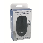 Мышь проводная Gembird MOP-200 черный, 1000 dpi, USB, кнопки - 3, фото3