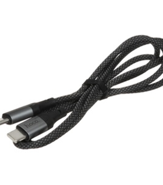 Кабель USB2.0 Hoco AM/Type-C, 3А, X102, 1м, черный, коробка