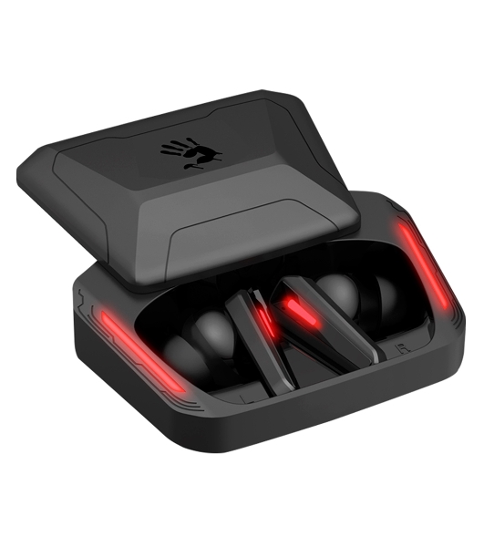 Гарнитура Bloody M70 чёрный-красный, беспроводная, Bluetooth, до 6 ч
