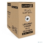 Кабель ExeGate SFTP 4 пары кат.5e медь, 24AWG, экран, бухта 305м, серый, PVC, фото3