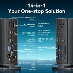 Мультифункциональная док-станция Vention USB Type C 14 в 1 с поддержкой Thunderbolt 4, фото17