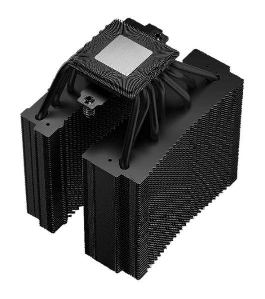 Кулер для процессора DEEPCOOL ASSASSIN IV VC VISION черный, 120 мм, алюминий/медь, 1800 об/мин, 29.3 дБ, 4 pin, 300 Вт, 172 мм