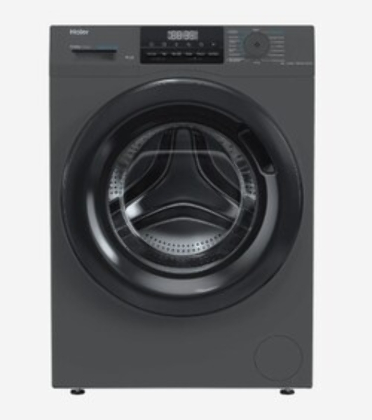 Стиральная машина Haier HW80-BP12929DE черный, загрузка фронтальная 8 кг, 1200 об/мин, класс A+++