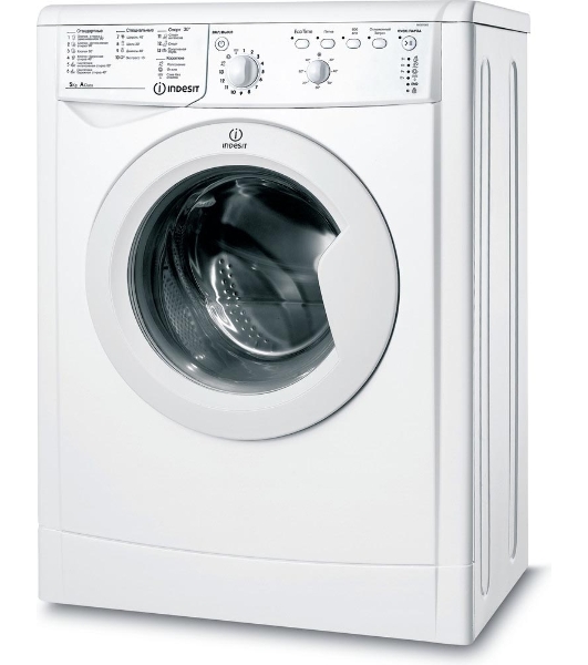 Стиральная машина Indesit IWSB 5085 CIS белый, загрузка фронтальная 5 кг, 800 об/мин., класс: А