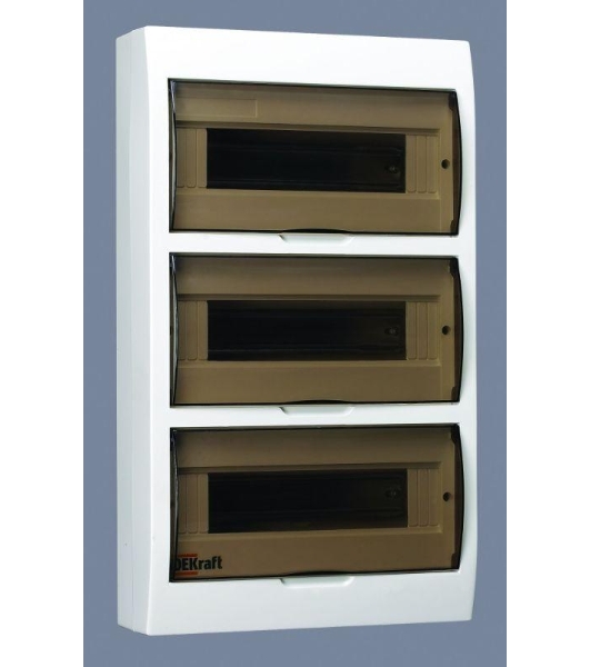 Корпус пластиковый навесной 36мод. IP41 ЩРН-П-36 DEKraft 31014DEK