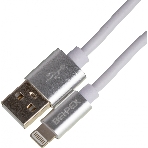 Кабель USB (m)-Lightning (m) 2м белый, фото 1
