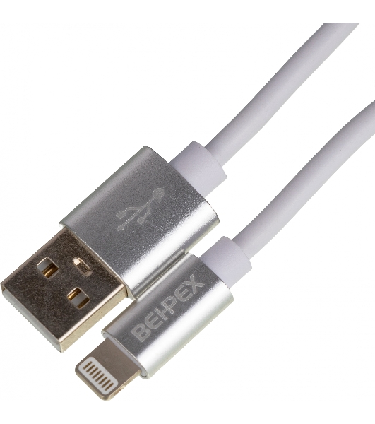 Кабель USB (m)-Lightning (m) 2м белый