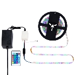 Комплект светодиодной ленты 5 м с блоком питания и RGb контроллером IP65, свечение RGb LAMPER, фото5