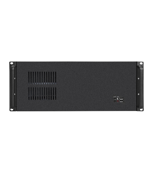 Серверный корпус ExeGate Pro 4U300-08 (RM 19', высота 4U, глубина 300, БП 1200PPH-SE 80 PLUS® Bronze, USB)