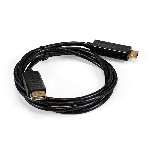 Кабель DisplayPort-HDMI ExeGate EX-CC-DP-HDMI-1.5 (20M/19M, 1,5м, экран), фото2
